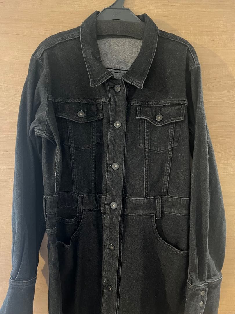 ワンピース I LINE DENIM SHIRT DRESS