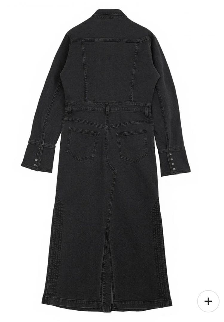 ワンピース I LINE DENIM SHIRT DRESS