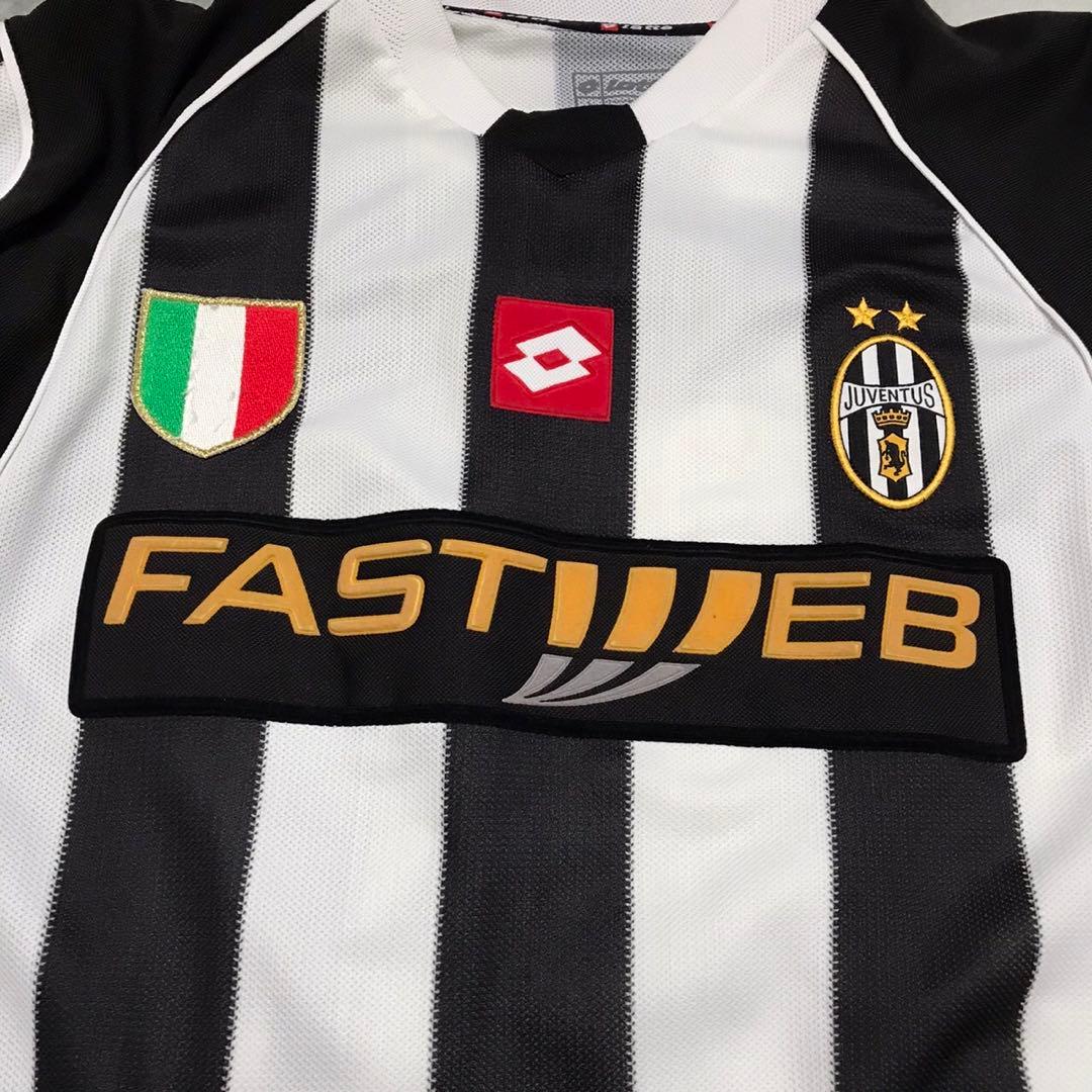 02-03 ロット×JUVENTUS ユベントス　長袖サッカーユニフォーム