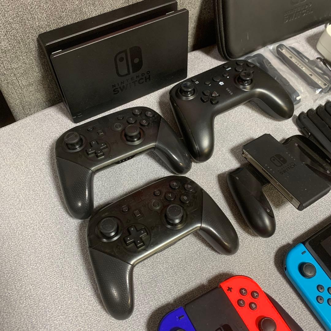 Nintendo Switch 本体 付属品 一式　新品ゲームヘッドセット付き