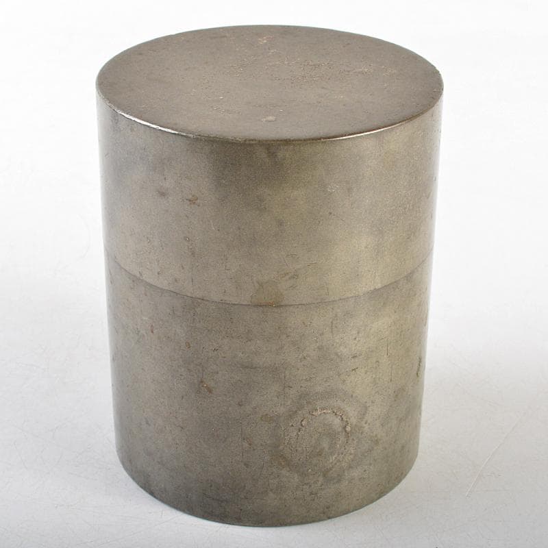 茶道具　古錫　茶壷　茶心壷　在銘　約818ｇ　D　R5945