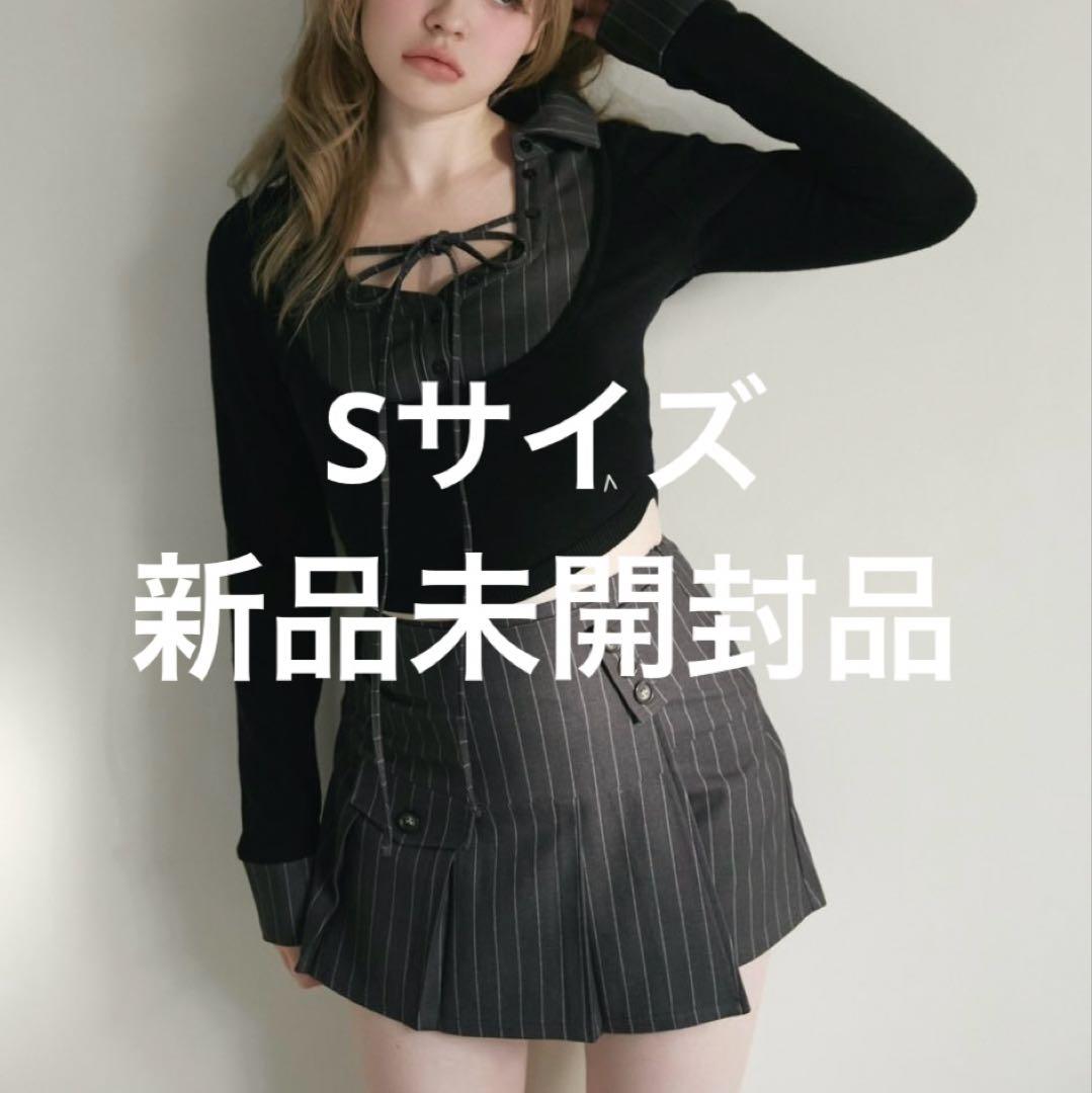 andmary Robin girls set up gray Sサイズ 未開封