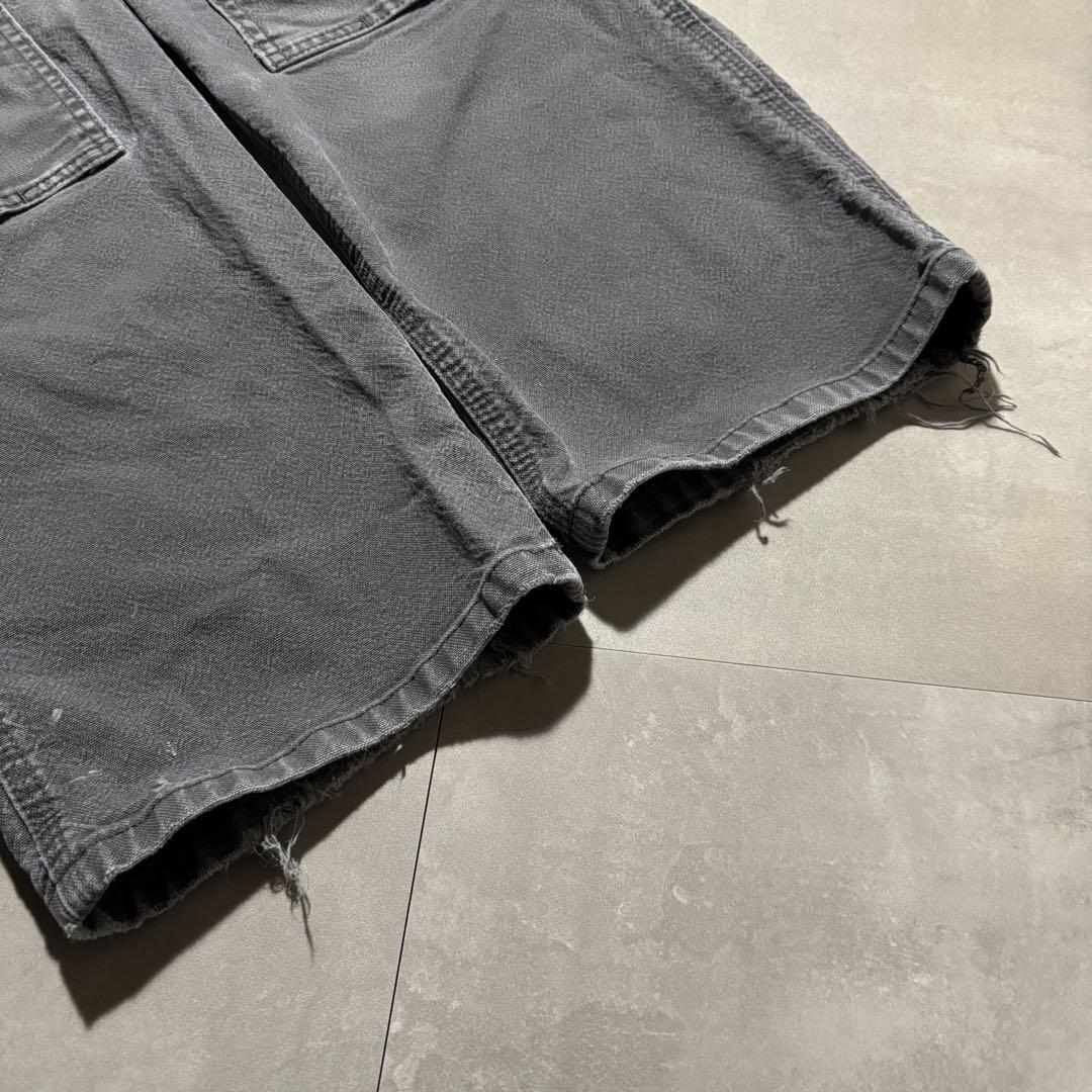 カーハート carhartt ペインターパンツ　ワークパンツ　ダブルニー　グレー