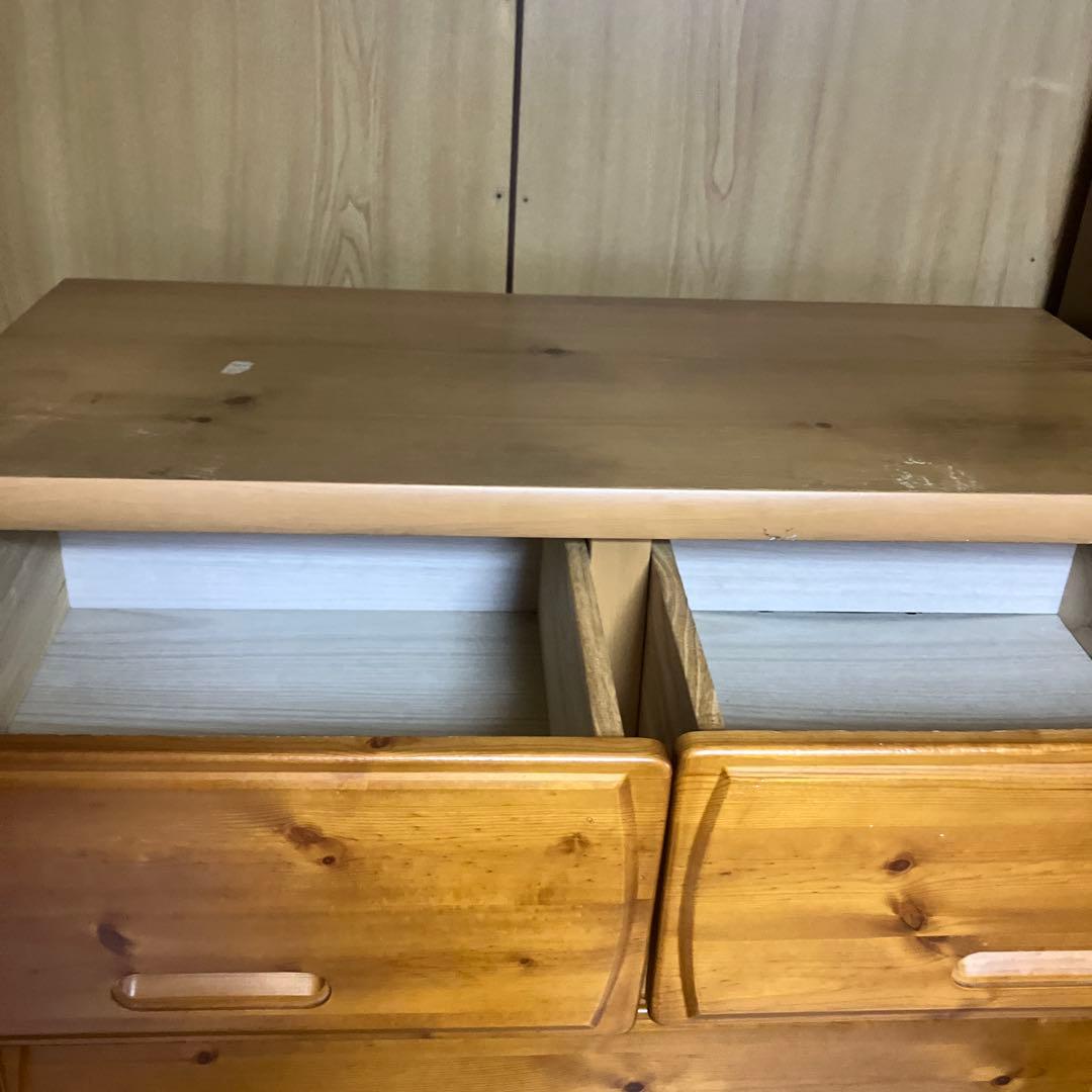 【最終値下げ】木製タンス