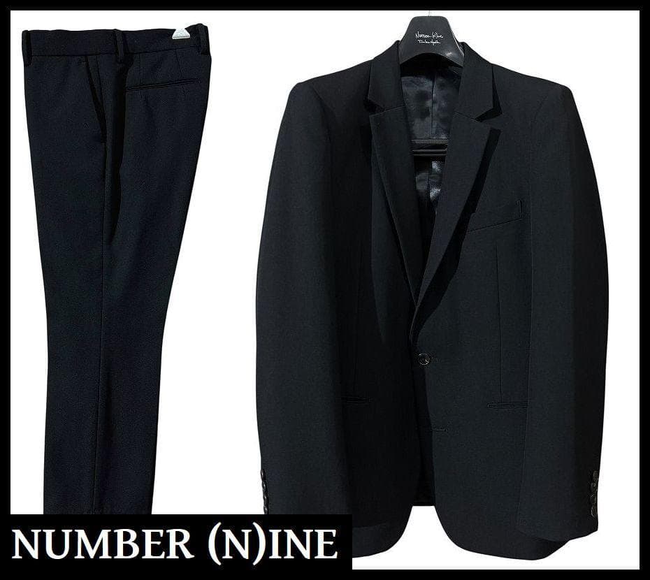 クリ済 希少 宮下期 ナンバーナイン 2004年 1B スーツ セットアップ