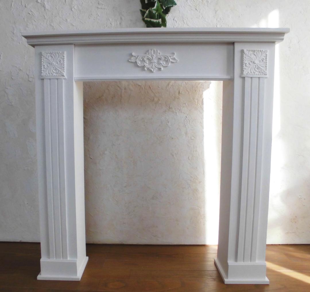 マントルピースA型H90W80D20 送料込 組立型 アンティークフレンチ家具