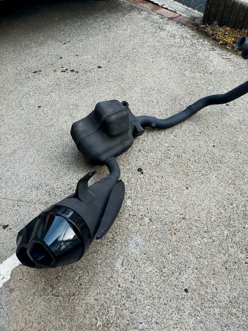 Vストローム250sx 純正マフラー