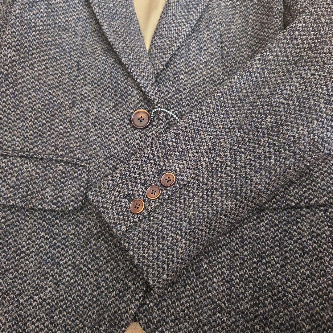 Harris Tweed テーラードジャケット ブラウン系