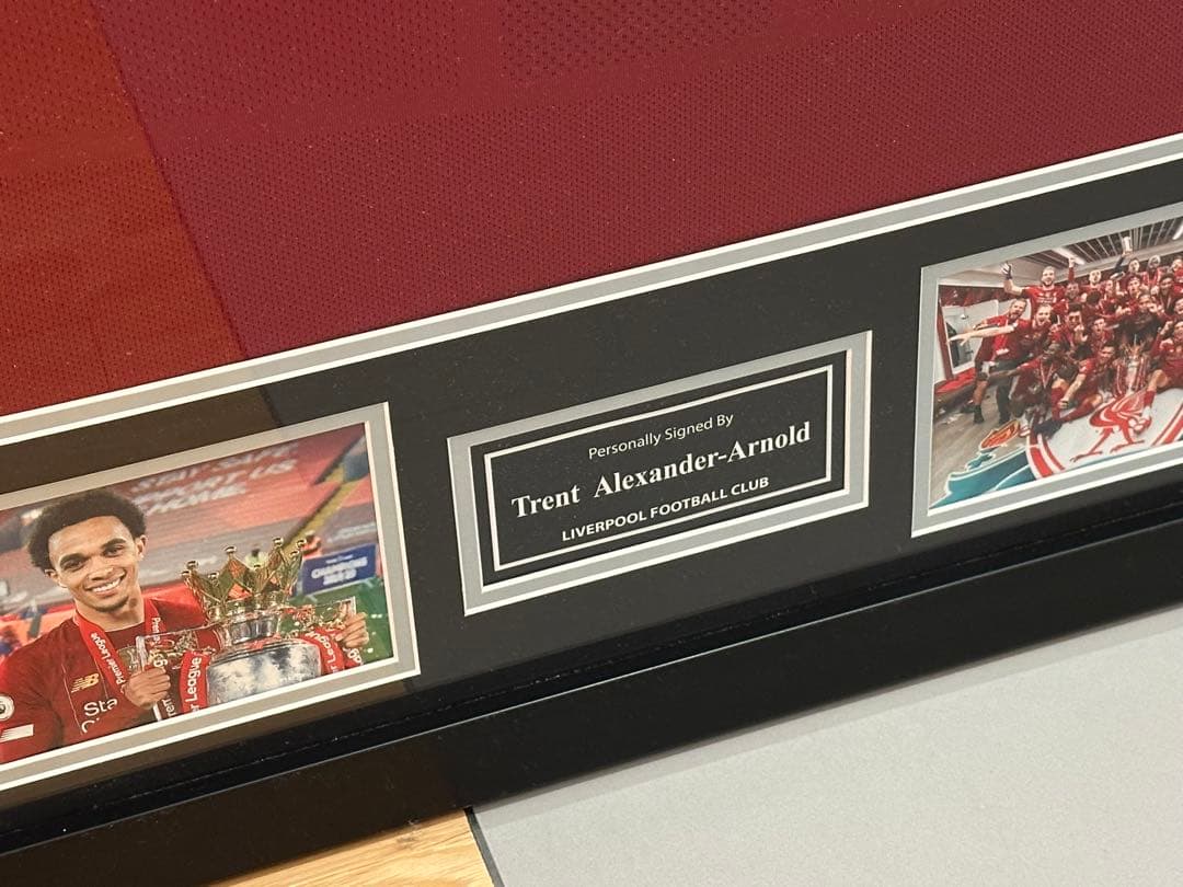 【リヴァプール】トレント・アレクサンダー＝アーノルド サイン入りユニフォーム