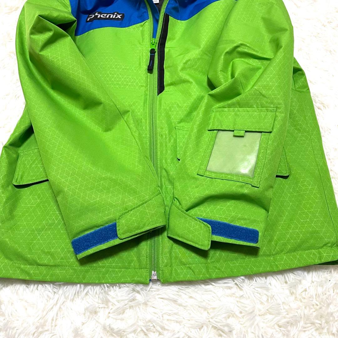 PHENIX スキーウェア 150 上下セット 中綿 エンボス加工 サイズ調整付