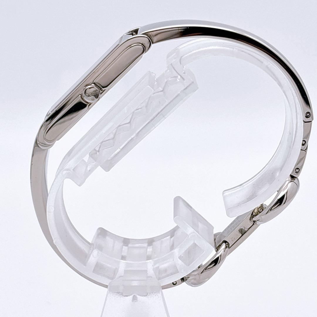 【美品・電池新品】GUCCI 109 ピンク シェル ダイヤ レディース