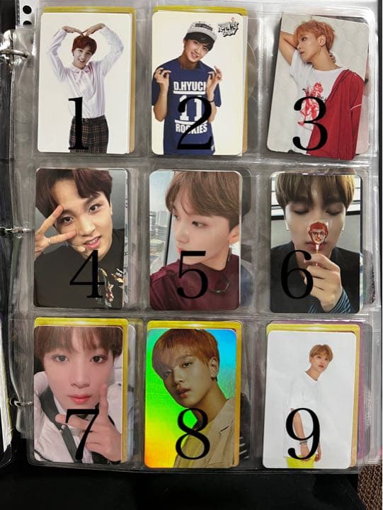 NCT ヘチャン トレカ セット