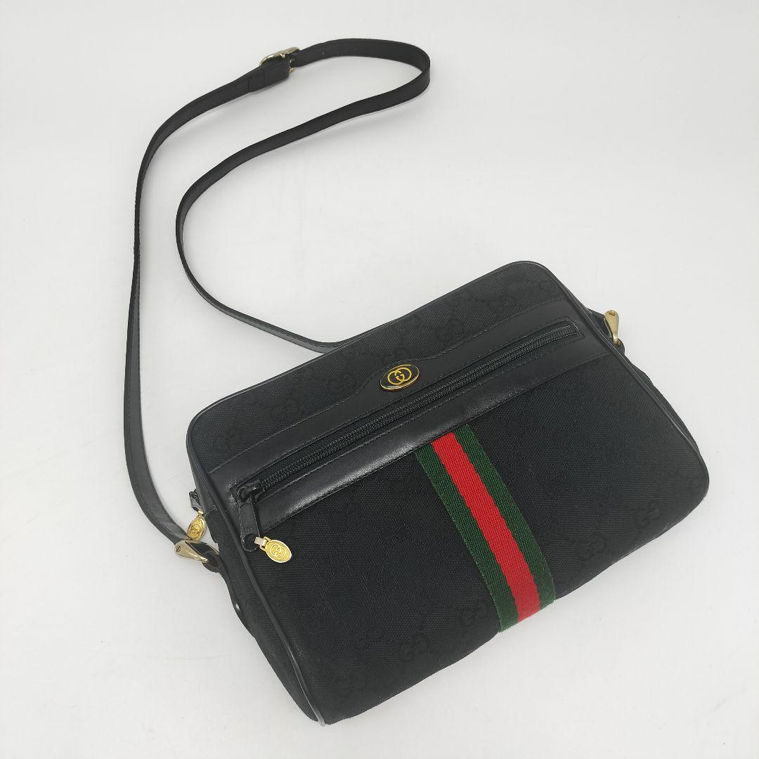 極美品✨グッチ　ショルダーバッグ　オールドグッチ　GG柄