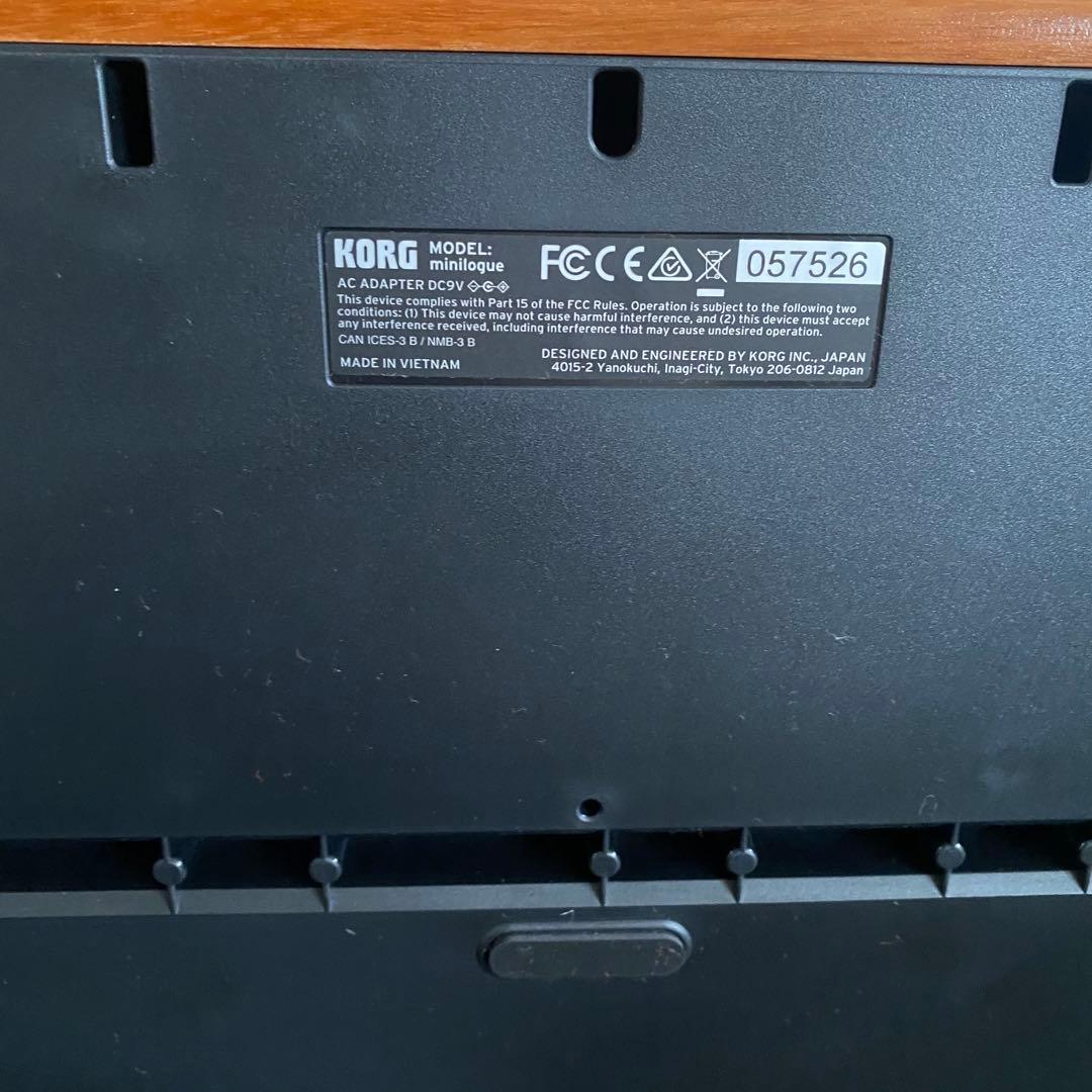 KORG minilogue ポリフォニックアナログシンセサイザー/ケース付き