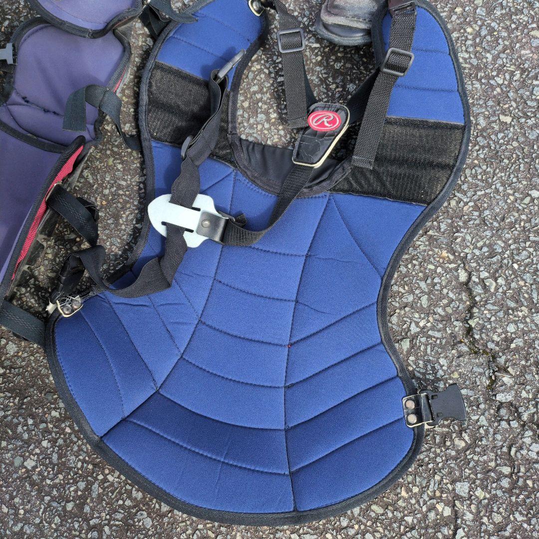 軟式用ローリングス・キャッチャー防具セット