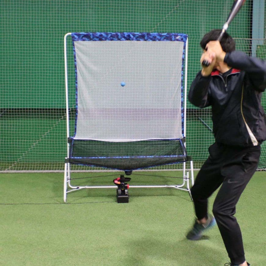 トスマシン　バッティングネット　ACアダプター付