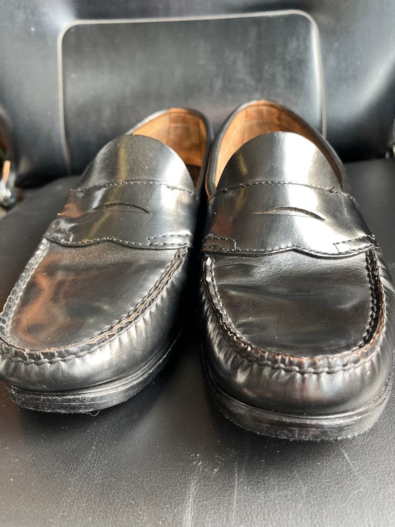 G.H BASS&CO WEEJUNS USA製 ローファー　ブラック