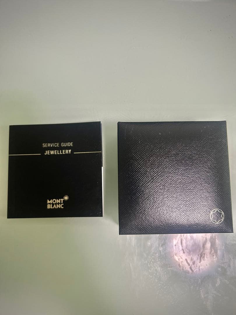 山さん用【美品】モンブラン スター カフリンクス ブラック 箱・保証書付き
