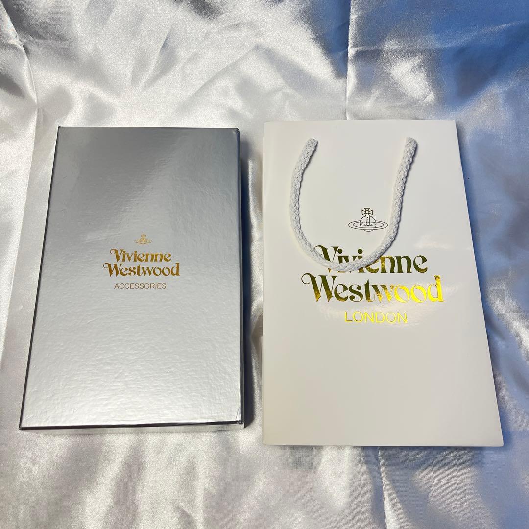 新品 Vivienne Westwood ピンク ゴールドオーブ　長財布