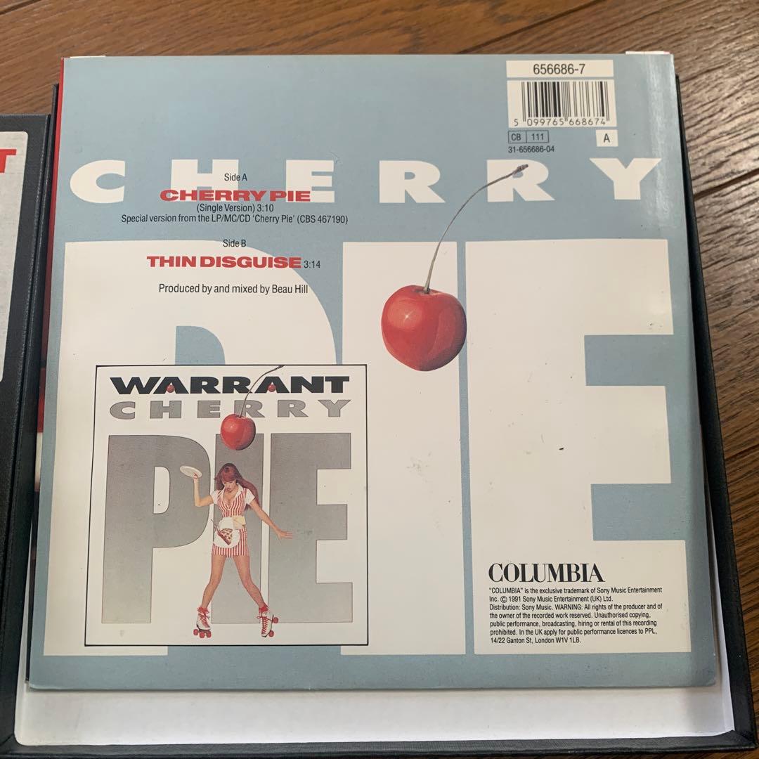 WARRANT CHERRY PIE 限定Box サイン入り　貴重品