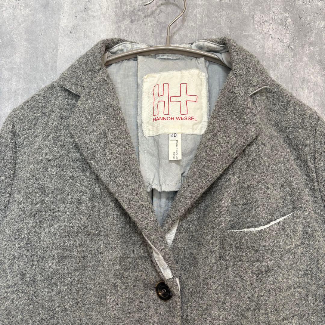 H+ HANNOH WESSEL ハリスツイードコート　ハノー・ウェッセル