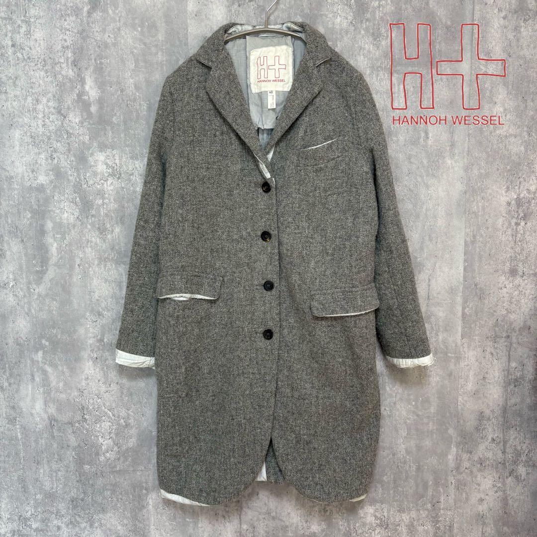 H+ HANNOH WESSEL ハリスツイードコート　ハノー・ウェッセル