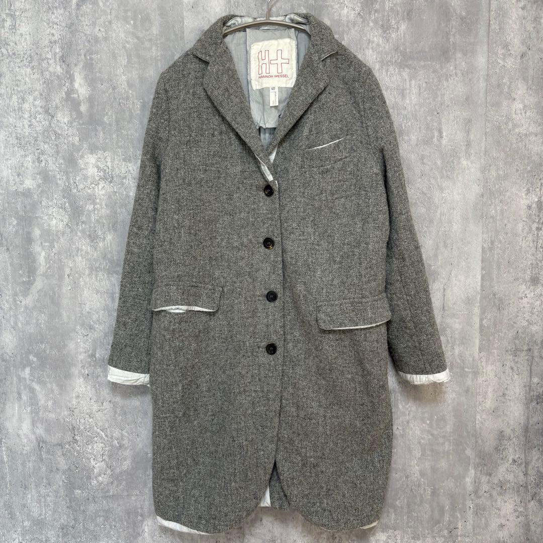 H+ HANNOH WESSEL ハリスツイードコート　ハノー・ウェッセル