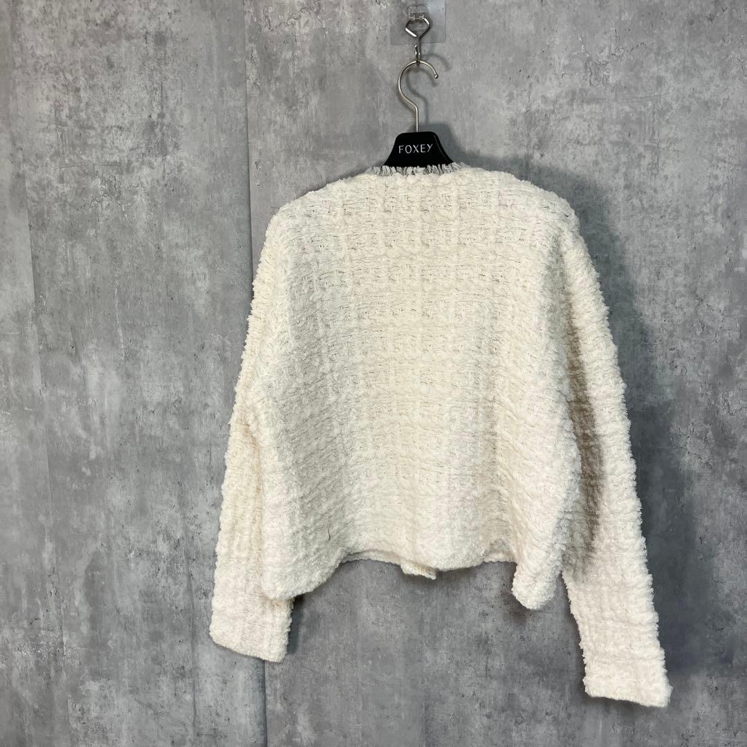 SLOBE IENA 23AW ツィードニットジャケット