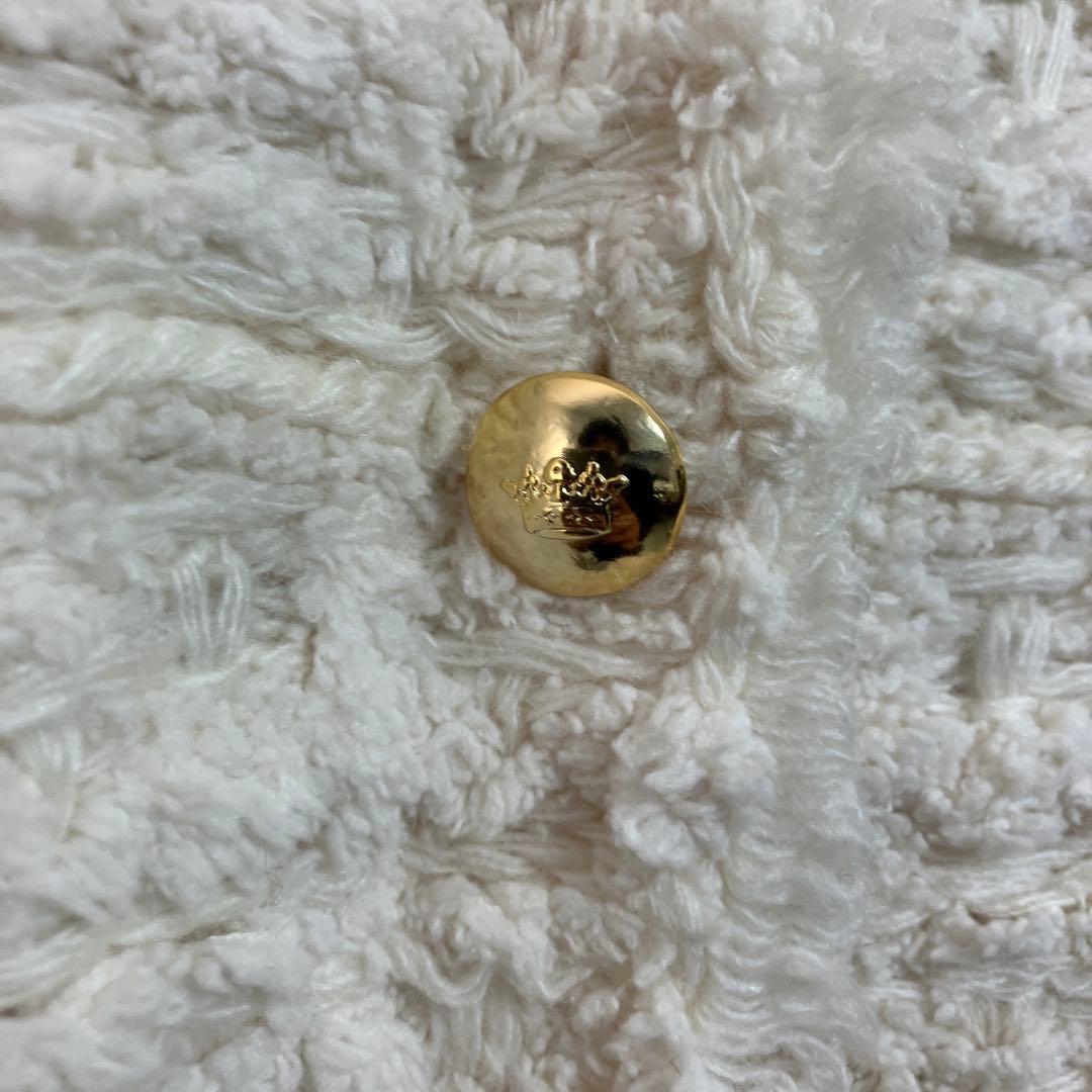 SLOBE IENA 23AW ツィードニットジャケット