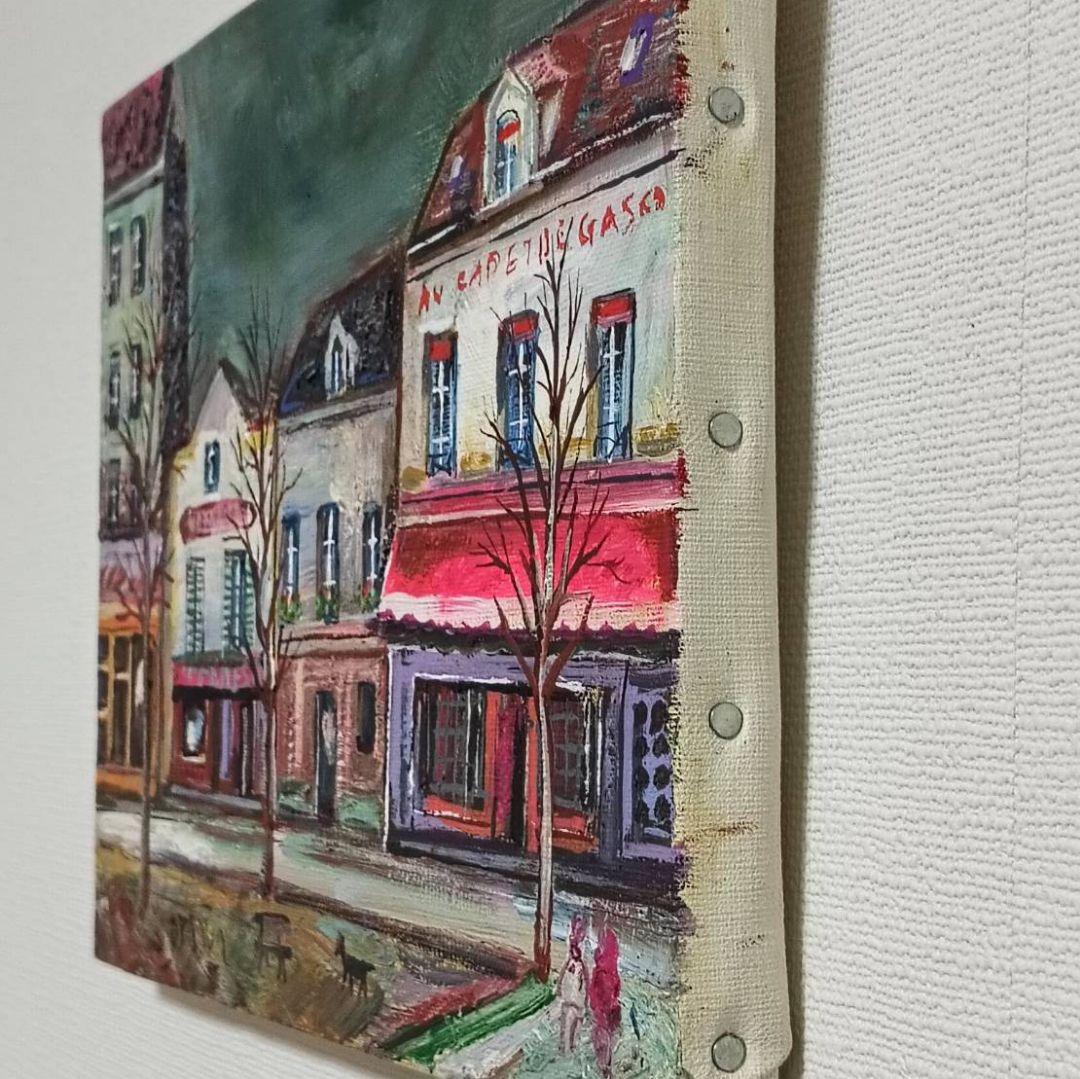 小澤勇寿郎　テアトル広場　美品の油絵です