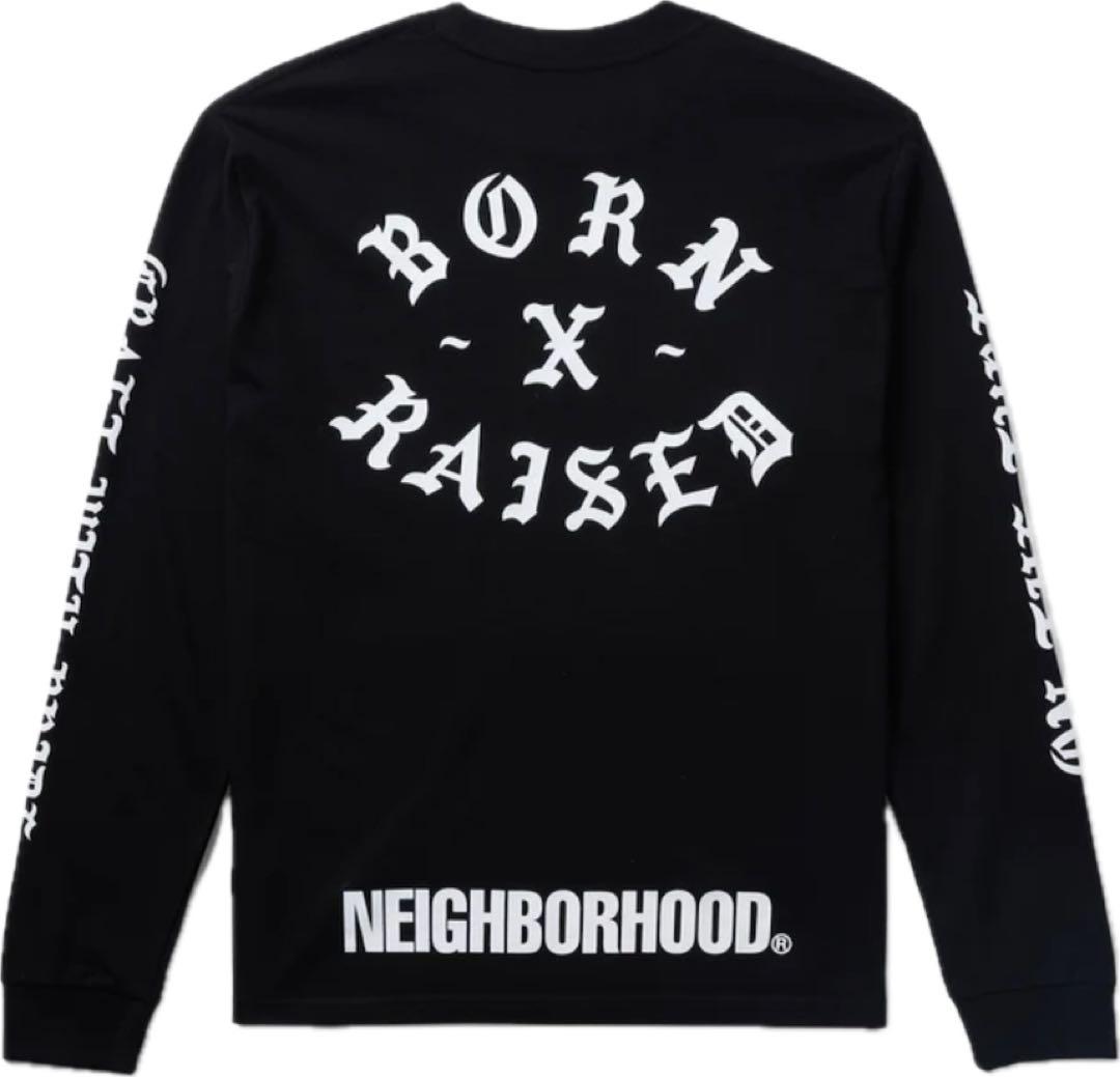 トップス NEIGHBORHOOD x Born x Raised Tee LS-1