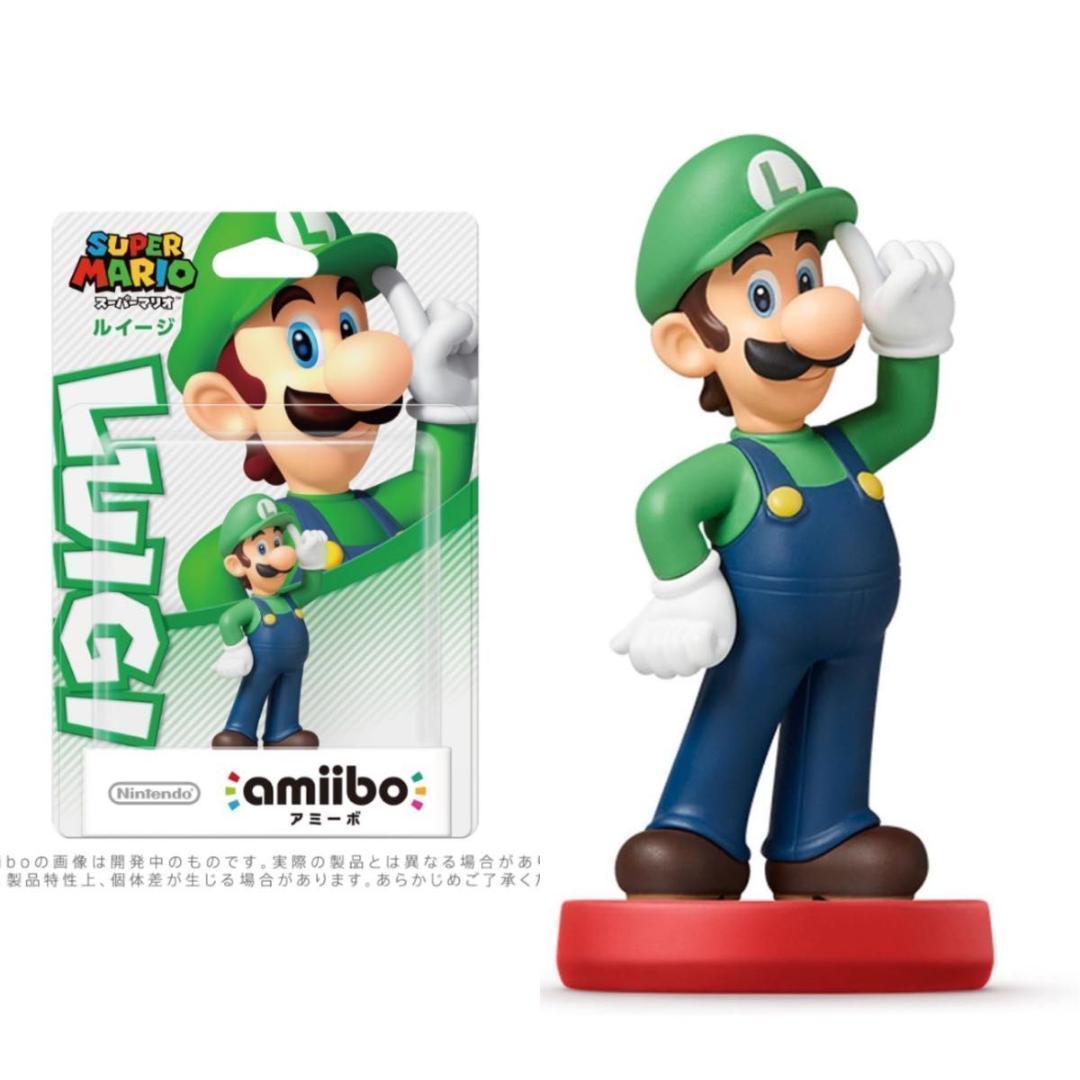 新品　Switchコントローラー×3種 amiibo アミーボ　ルイージ×3