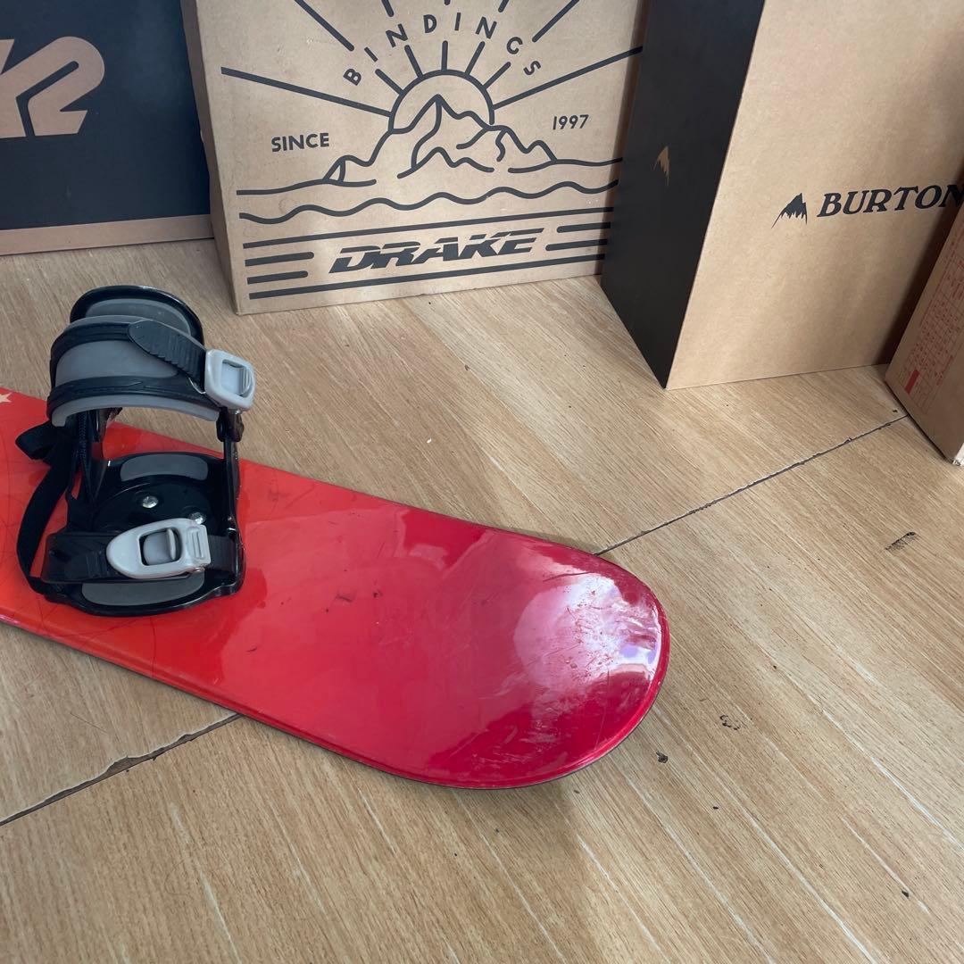 JOYRIDE×IGNIO　キッズスノーボード　108cm　バイン付3点セット