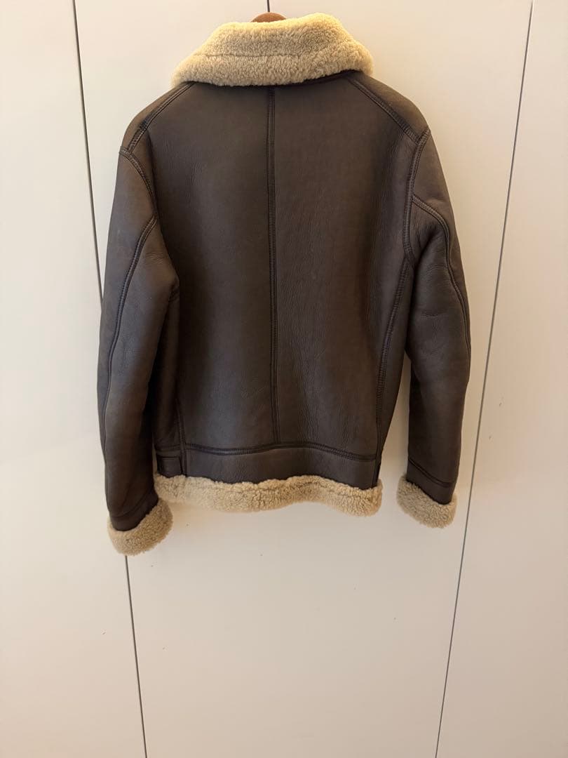 チンクアンタ　B3ムートンジャケット　こげ茶