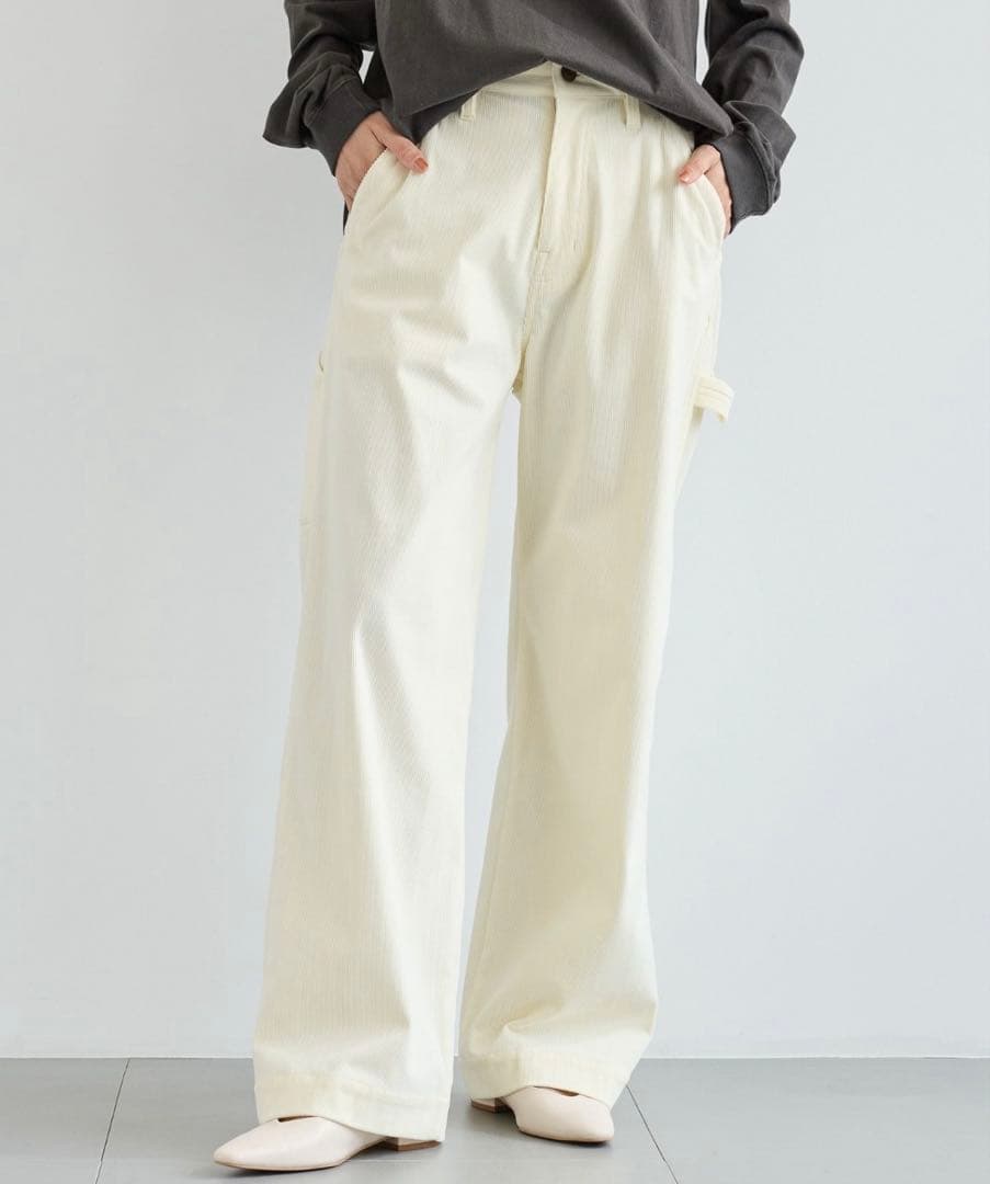 BARNYARDSTORM ペインターコーデュロイパンツ