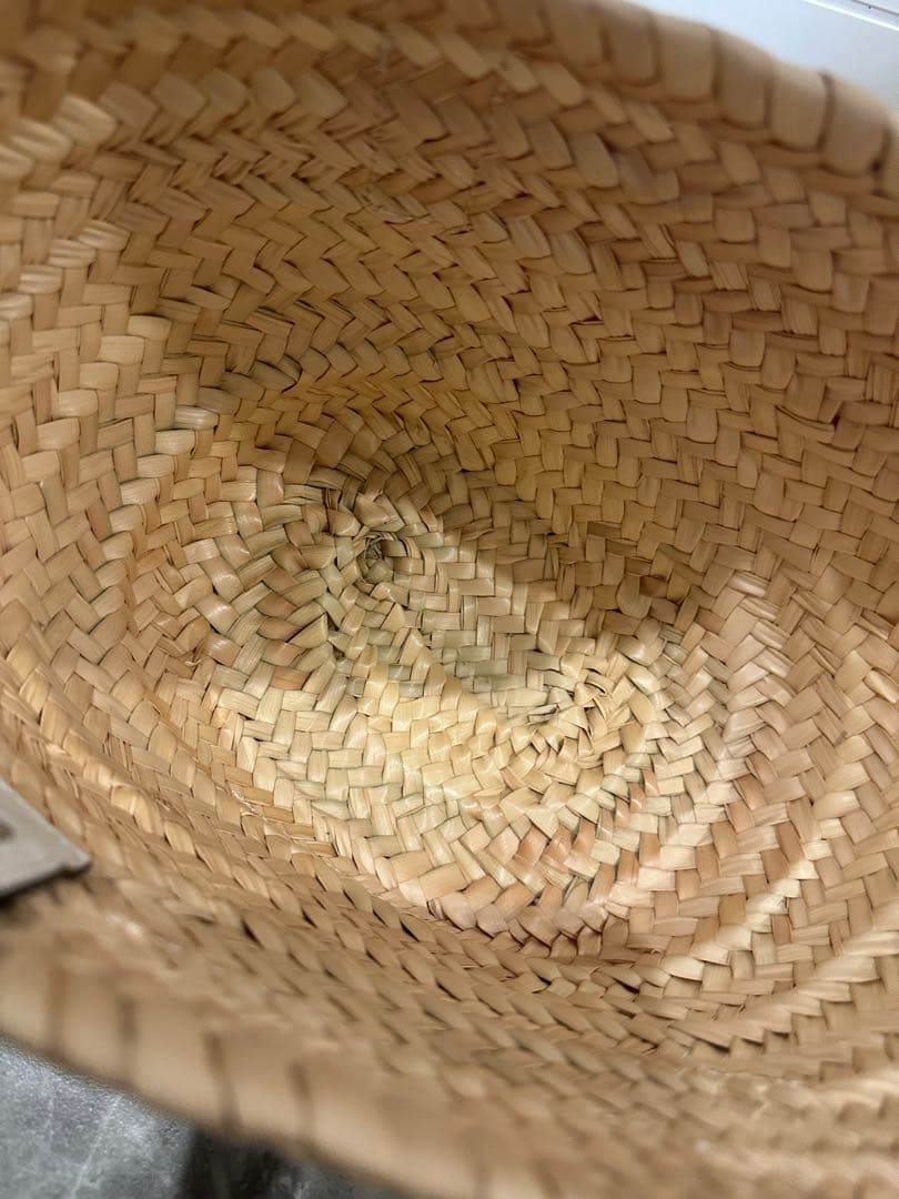 mini mini様 ロエベ　カゴバッグ　ホワイト