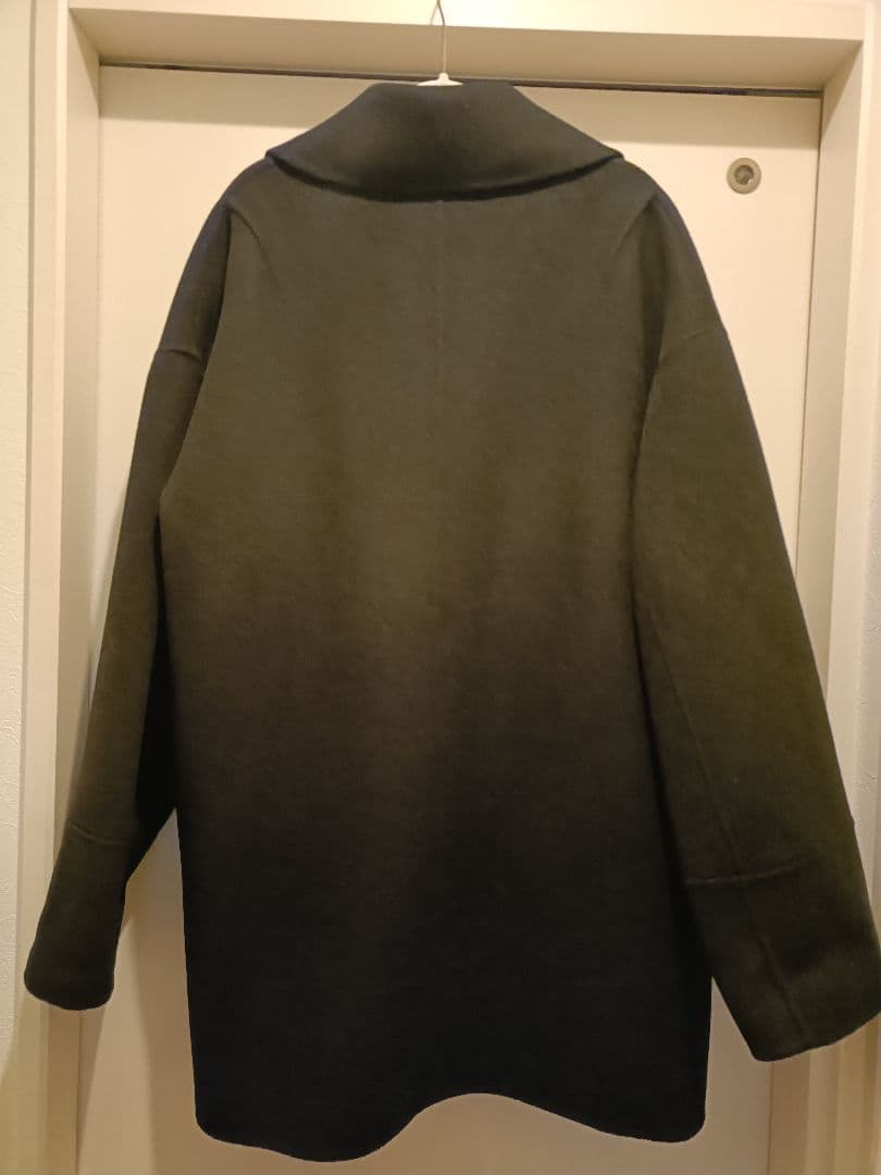 evernavy エバーネイビー ピーコート Pコート M ブラック andme