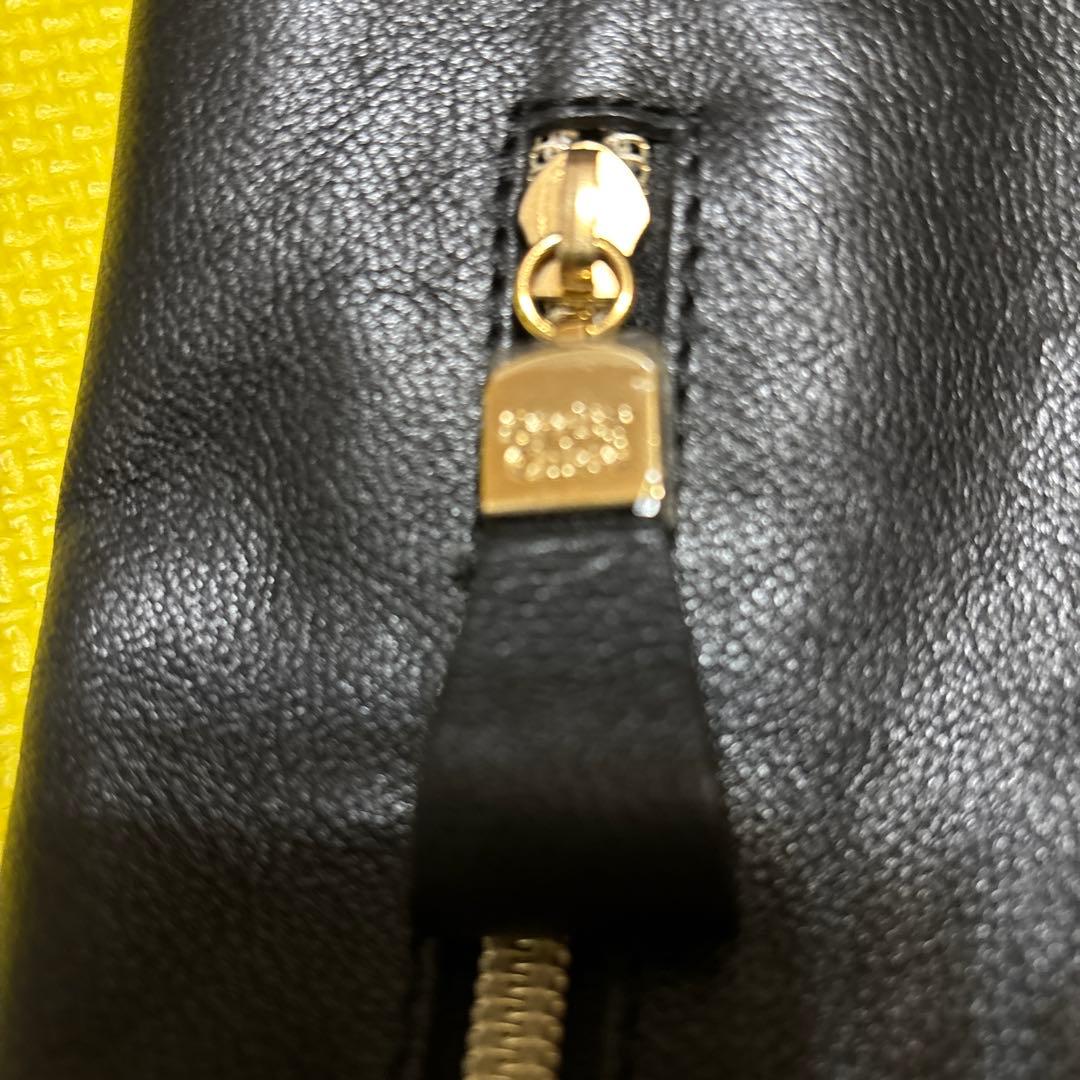 SeeByChloe黒いレザートートバッグ