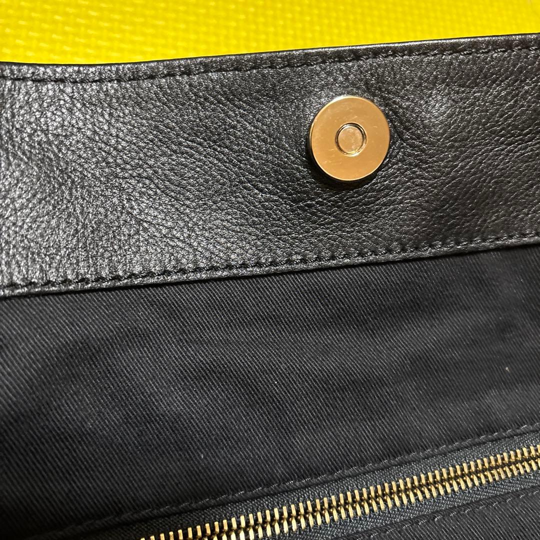 SeeByChloe黒いレザートートバッグ