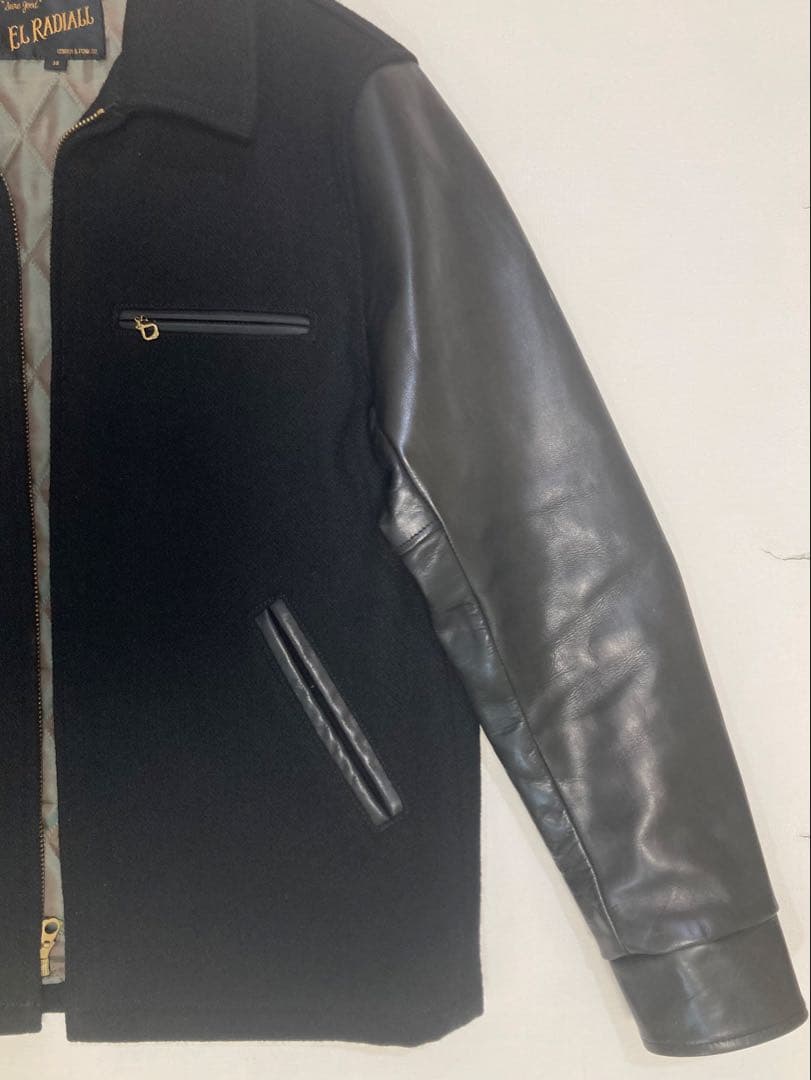 Radiall 13AW スタジャン“TAURUS” Black Mサイズ 美品