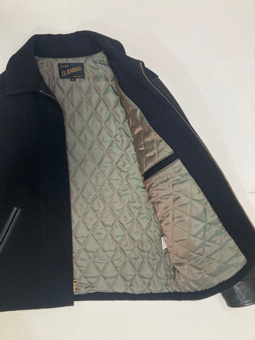 Radiall 13AW スタジャン“TAURUS” Black Mサイズ 美品