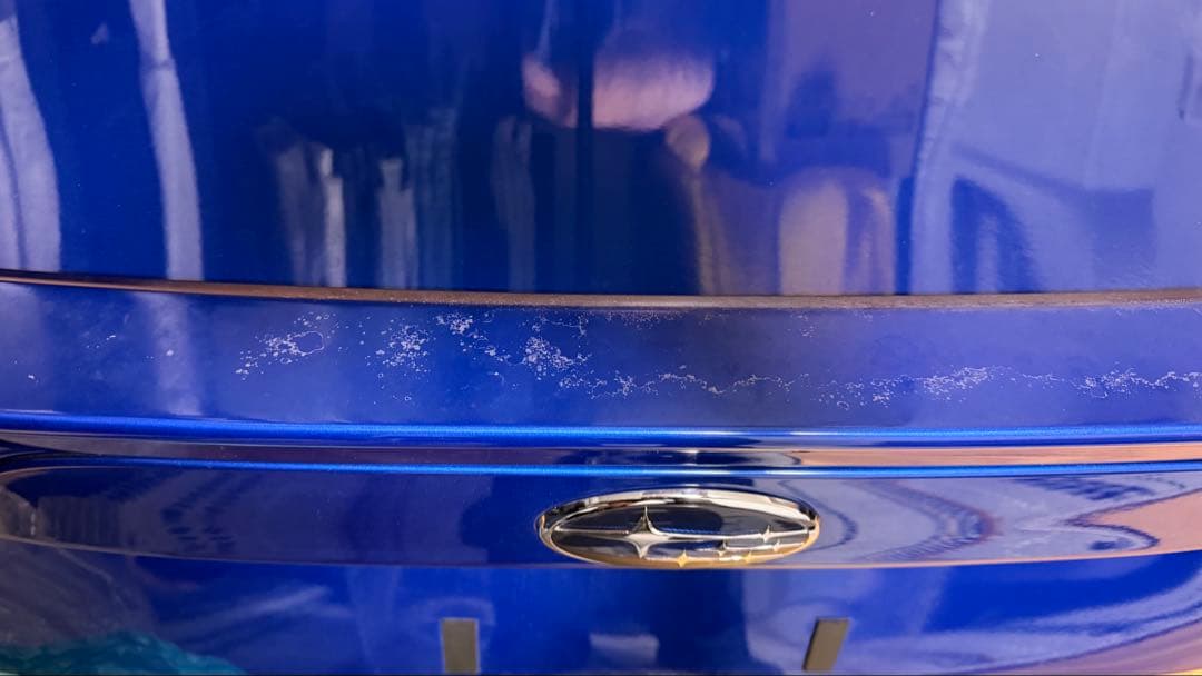 BRZ 86 ZC6 ZN6 トランク　カラーK7X WRブルーパール