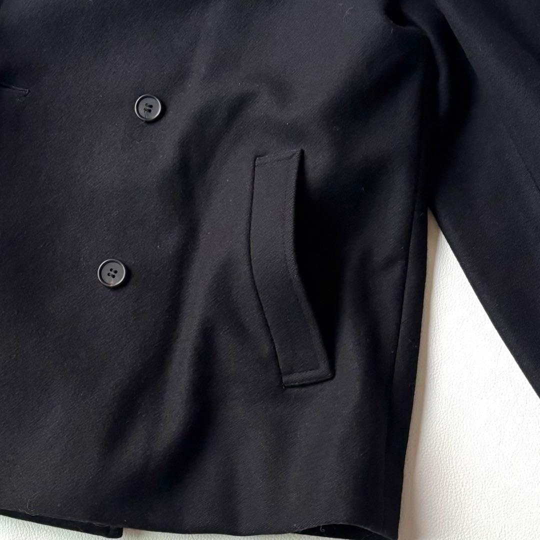美品✨ポールスミス　Pコート　カシミヤブレンド　ブラック　ダブルブレスト　L