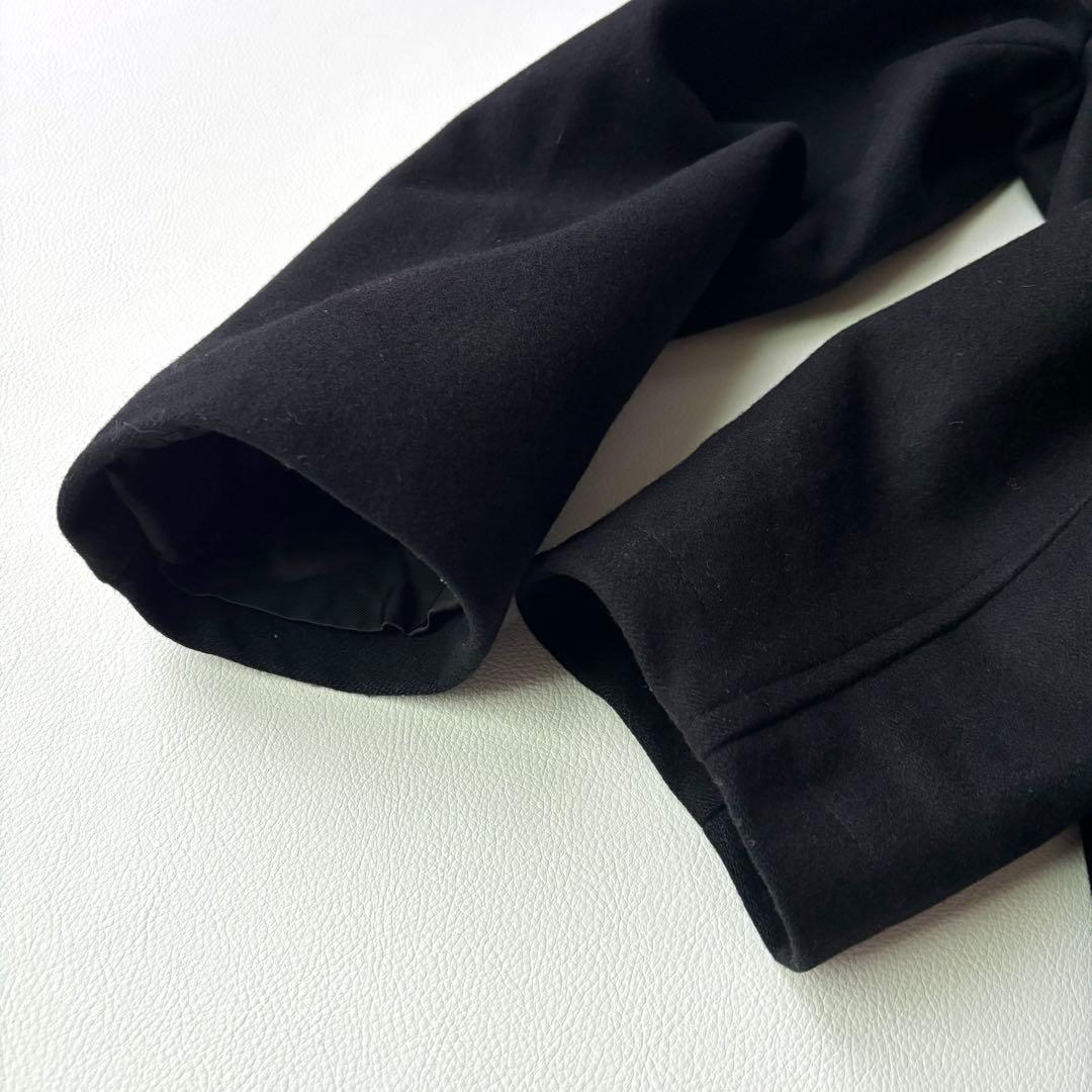 美品✨ポールスミス　Pコート　カシミヤブレンド　ブラック　ダブルブレスト　L