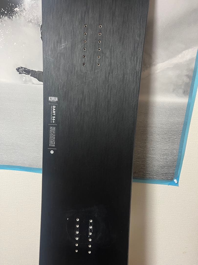 KORUA DART56＋ スノーボード ブラック
