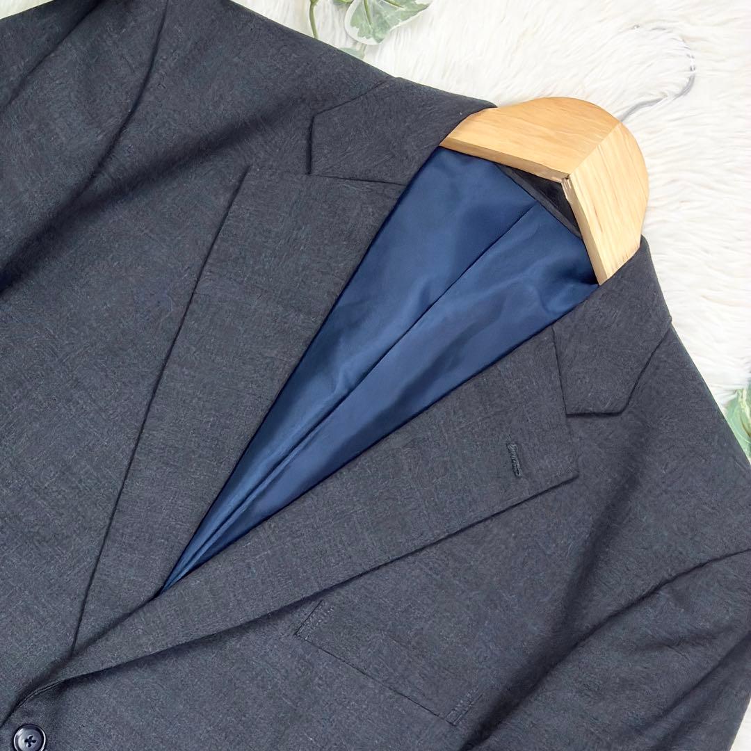 美品　DANKAN　３ピース　スーツセットアップ　オーダースーツ　2XL相当　灰