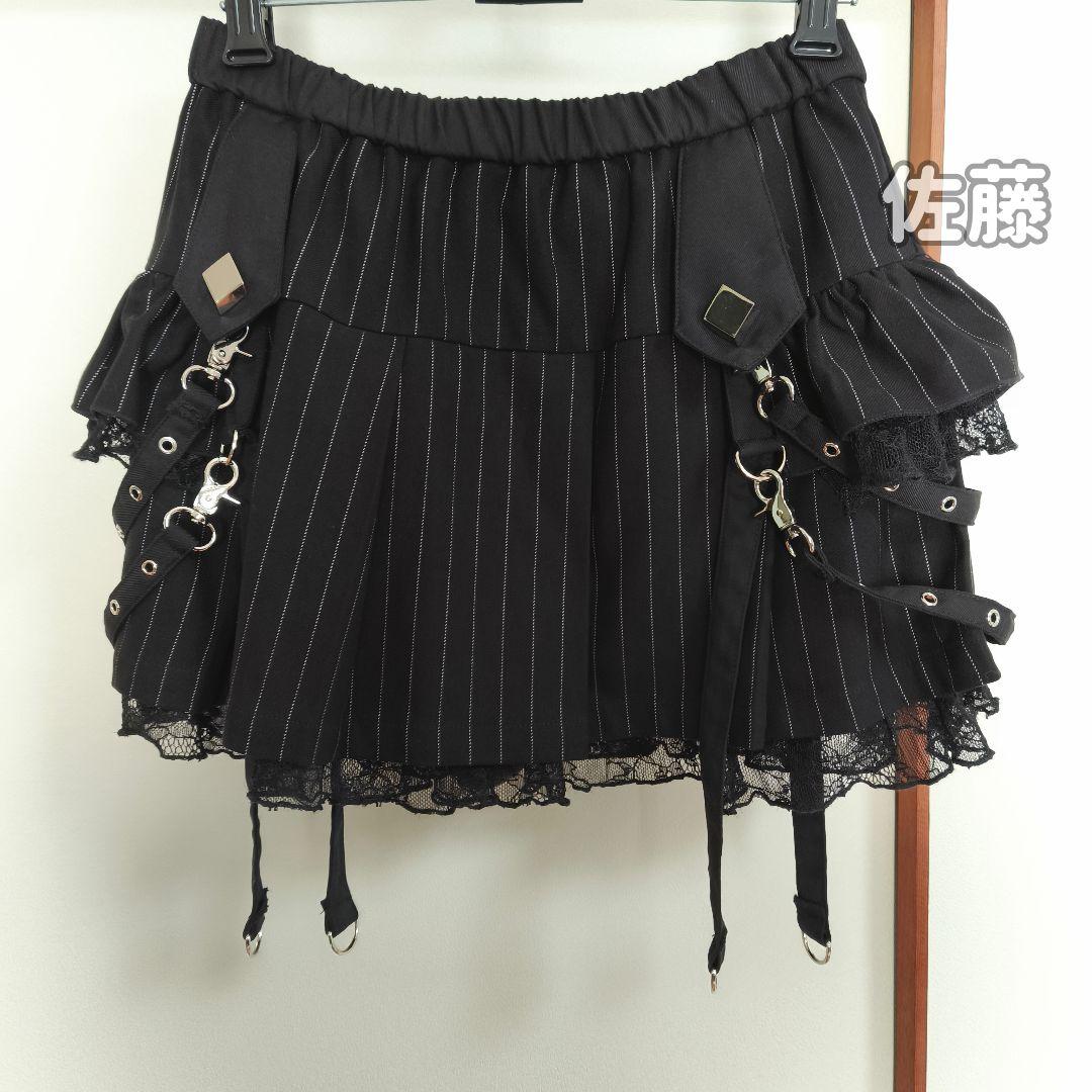 正規品　サイドフリルミニスカート　DimMoire　地雷系　ゴシック　サブカル