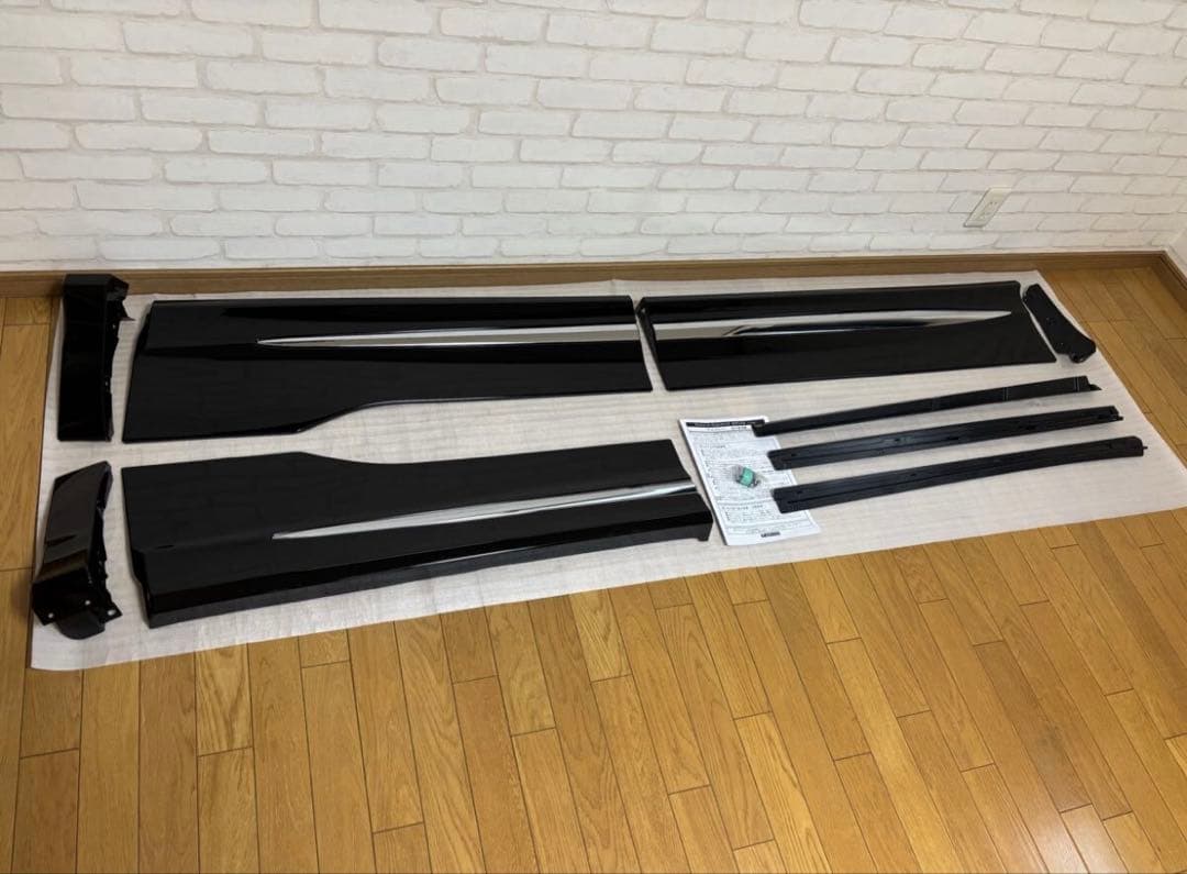 金土日値下げ アルファード30系モデリスタサイドスカートサイドパネル 運転席側