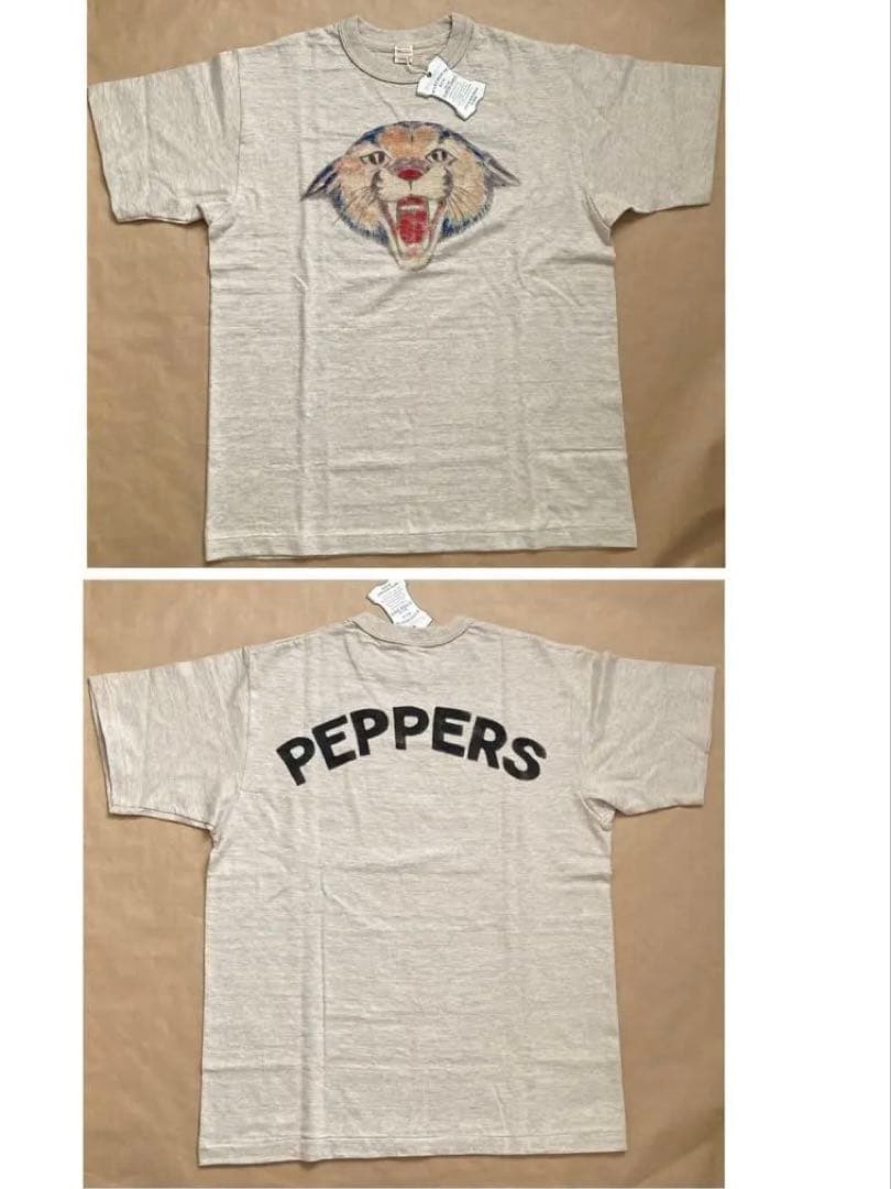 新品 ウエアハウス 4601 Tシャツ PEPPERS ワイルドキャット XL