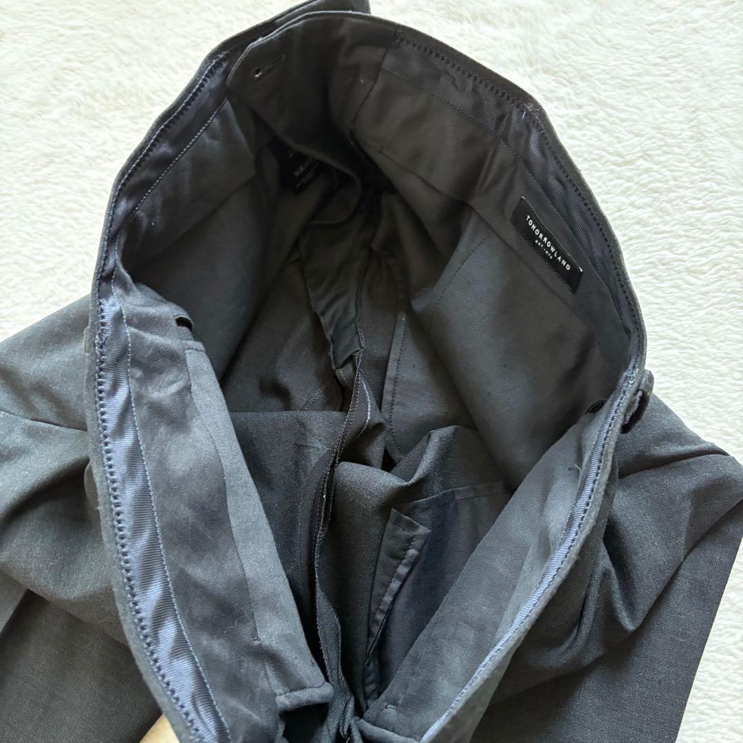 新品未使用　トゥモローランド　スーツ　セットアップ　グレー　L 48